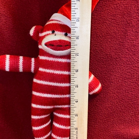 Sock Monkey stuffed animal Dandee Collectors - Picture 2 of 5